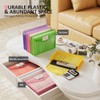 ThinkTex - Carpeta de archivos expansible de plástico, sobres transparentes