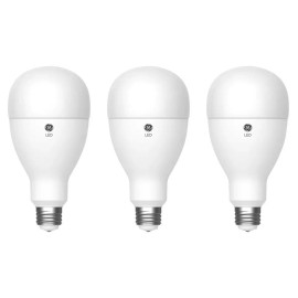 GE Lighting (case of 3) GE ultra bright LED 3-way light bulb, 75/150/250 watt equivalent,