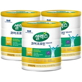 셀렉스 프로틴 락토프리 분리유청 단백질 570g x 3캔 Sellex Protein Lactose-Free Whey Protein 570g x 3 Cans