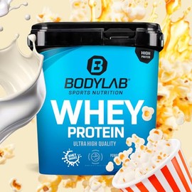 Bodylab24 Bodylab24 Whey Protein Pulver, Popcorn, 1kg