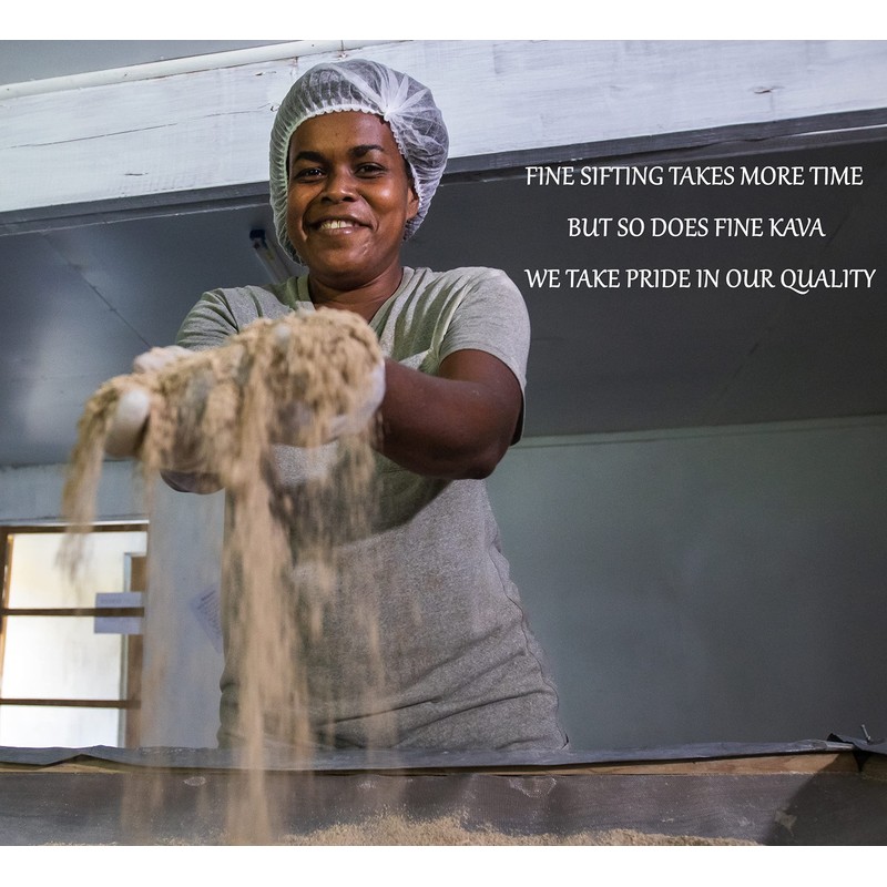 Heritage Kava Premium Fiji Noble Kava Root Powder 16 Oz/1LB