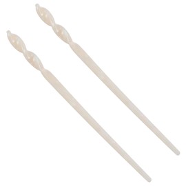 TOVINANNA Set of 2 Retro Hairpins Acetate Plate Hair Sticks Ancient Design for Lady's Fashi