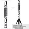 SELEWARE Heavy Bag Spring, Punching Bag Hanging Kit with Swivel