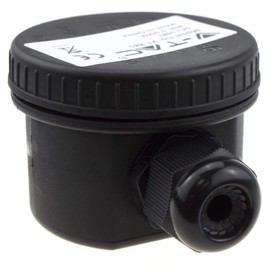 Outdoor IP65 UV Waterproof Round Crossing Box Housing For Electric Cable
