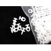 100 Speedy styleline curtain track gliders Slimline Air track runners