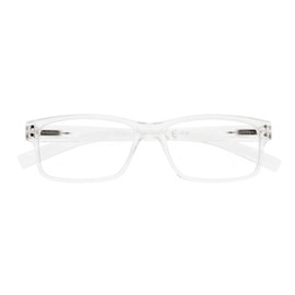 Vintage Reading Glasses Men Women（Transparent，+1.50）