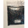 the glitters world Solvent Resistant IRREGULAR shape Glitter (Black) Nail