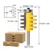 Gluing Cutter 8 mm Shank Finger Joint Cutter Carbide Tool