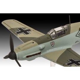 Revell 03770 Messerschmitt Bf109E & Junkers Ju87B Stuka 1:144 Scale Unbuilt/Unpainted Plastic Model Kit