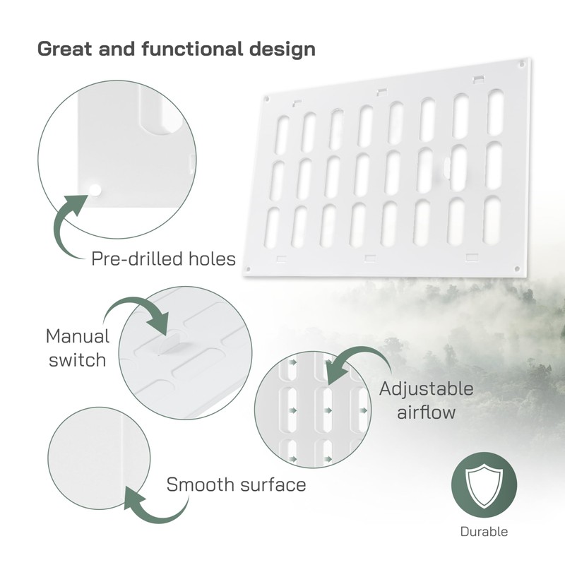 Vent Systems 300 x 200 mm / 12" x 8"