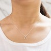 Philip Jones Sterling Silver Initial C Necklace