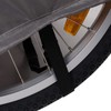 Bike Trailer Folding Cover UV Protection Waterproof Trailer Cover with