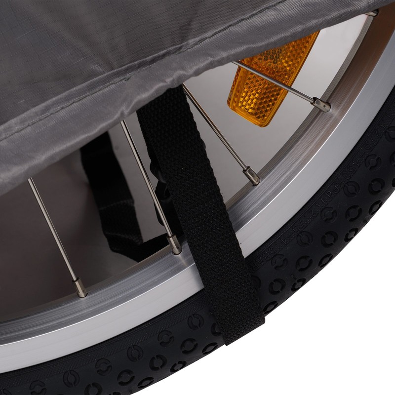 Bike Trailer Folding Cover UV Protection Waterproof Trailer Cover with
