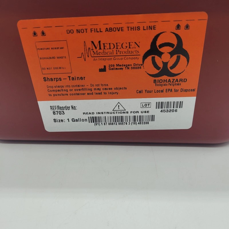 Medegen Sharps-tainer Stackable Collection 1 Gallon #8703