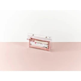 Kokuyo F-VBF241-6 Tool Pen Case, Flat Type, Pink Terracotta, Set of 3