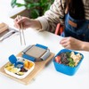 Roysmart Lunch Box Leak-Proof Bento Box with 1 Fork, 1500
