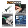 Car Tire Tread Depth Gauge, Tire Tread Gauge Color Coded,