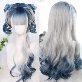 Jorla Cabello De Mujer Largo Rizada Cosplay Pelo Sintética