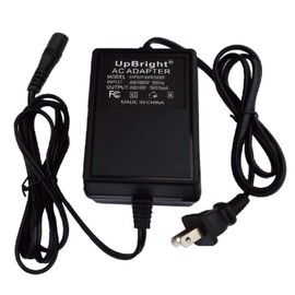 UpBright 2-Prong 12V 2A AC Adapter Compatible with Model JXA-12V2000-IP20 JXA-12V2000IP20 MW48-1201300A Yuhai YH-UA-1215 Class 2 Transformer 12VAC 1.3A 1.7A 2.0A for Christmas Tree Light Power Supply