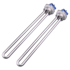 DERNORD 120V 1440W Water Heater Element Screw-in Type for RV Boat Camper Travel Trailer Suburban Winterizing Kit Accessories（Pack of 2）