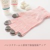 [Kinuya] 100% Silk Smartphone Compatible Short Gloves (4381) (Pink, Smaller