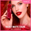 SANIYE Labial Líquido Matte 24h Waterproof – Color #04 y