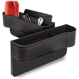 Unbranded Car Seat Crevice Storage Box Gap Pocket Cup Bottle Holder Phone Organizer 1 Pack