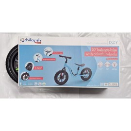 Chillafish IZZY 10' Balance Bike for Kids 18 to 48 mon, Lightweight Toddler Bike