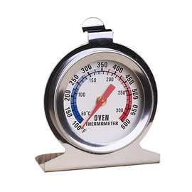 JUHONNZ Kitchen Oven Thermometer,Stainless Steel Oven Grill Fry Chef Smoker Thermometer Dial Oven Thermometer for Cooking Dial Oven Thermometer Home Kitchen BBQ Baking