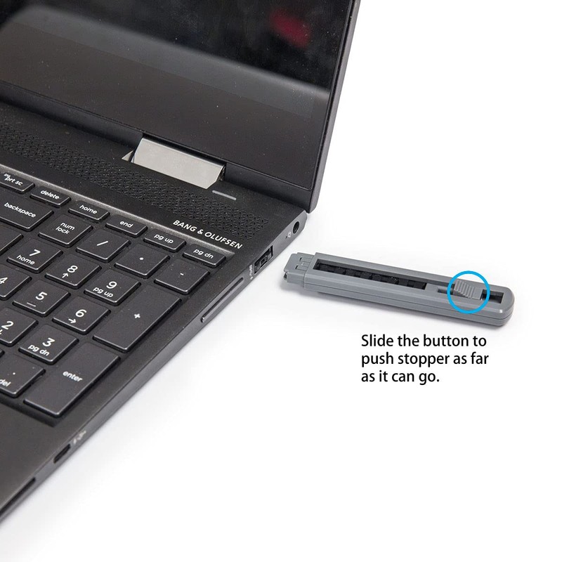 6 Piece USB Type A Port Secruity Blocker with Removal