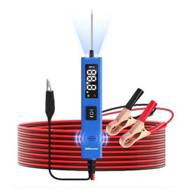 OBDResource Test Light Automotive, Power Circuit Probe Tester, 12V - 24V Car Fuse Tester with Test Light & LCD Display, Automotive Short Circuit Located and Component Activated, Overload Protection