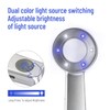 Handheld 60X Magnifier Loupe with UV & LED Lights, 30mm