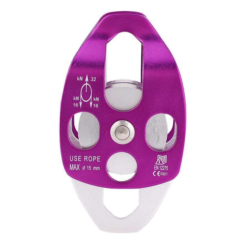 EN 12278 Outdoor Aviation Aluminum Side Swing Double Pulley for
