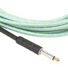 Musical Instrument Cable Braided Shielding Audio Extension Cord with NickelPlated