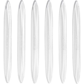 6PCS Car Door Edge Protector Strips - Transparent PVC Car Door Protectors - Scratch Crash Guards for All Cars and Trucks - 14.9×1.4cm