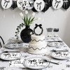 AXWATDEI Black Bow Birthday Decorations Kit, Coquette Party Supplies for