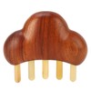 Sandalwood Meridian Comb Nose Massager Rosewood Scalp Massage Comb Set