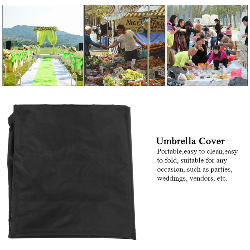 Waterproof Rustproof Umbrella Cover Oxford Cloth for Table （280cm:30*81*45cm）