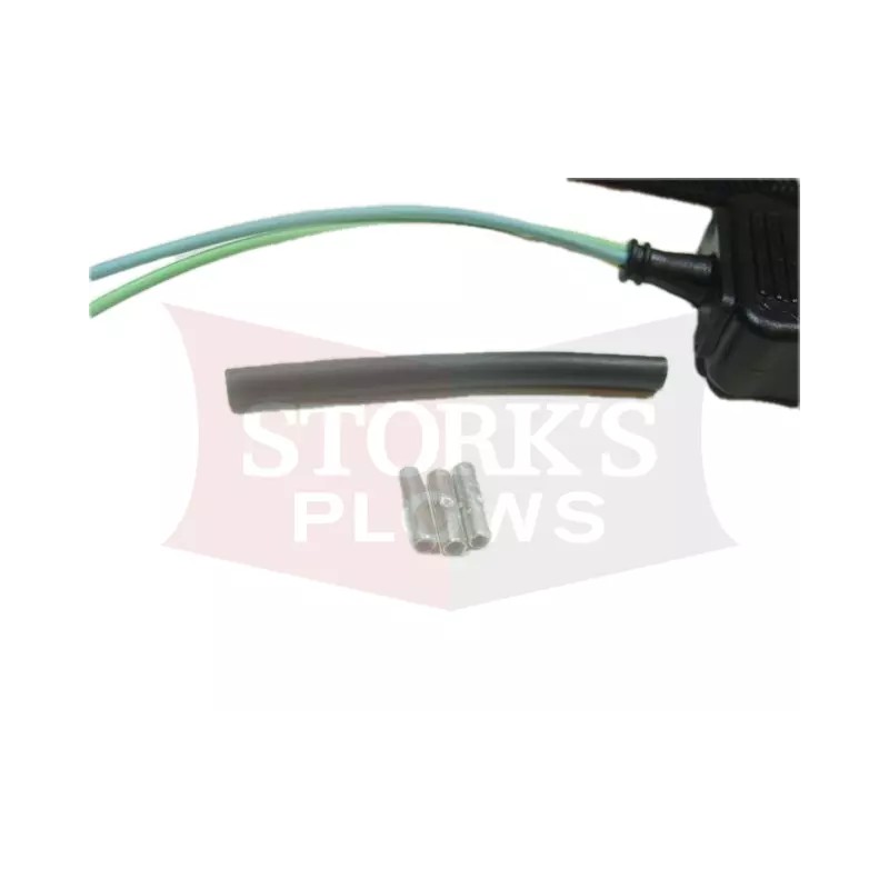western 3 pin plow side plug repair end 26359 Western