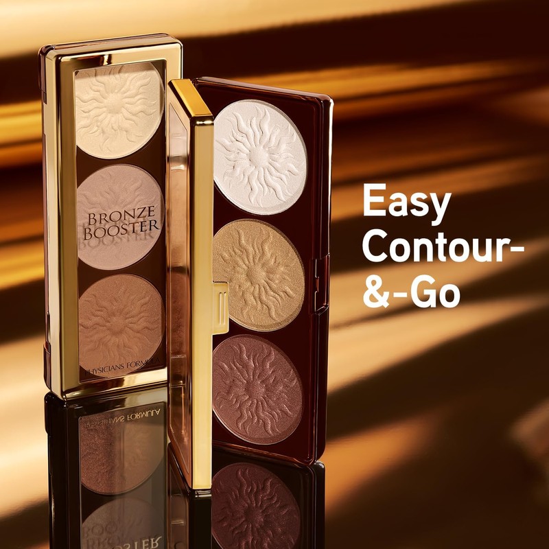 Physicians Formula Bronze Booster Highlight & Contour Palette, Shimmer Glow