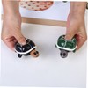 BESTonZON 3pcs Tortoise Squeeze Slow Animal Toy Sensory Toy Head