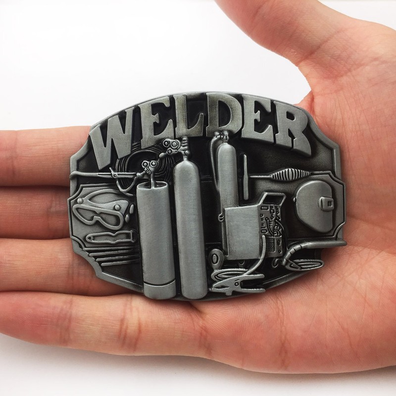 LAXPICOL Native American Welding Torch Industry Welder Tool Pewter New