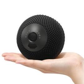 Pelota de masaje vibratoria con 7 modos y función de memoria para liberación miofascial, tejido profundo y terapia muscular de punto gatillo, objetivo de espalda, cadera, pierna, cuello y