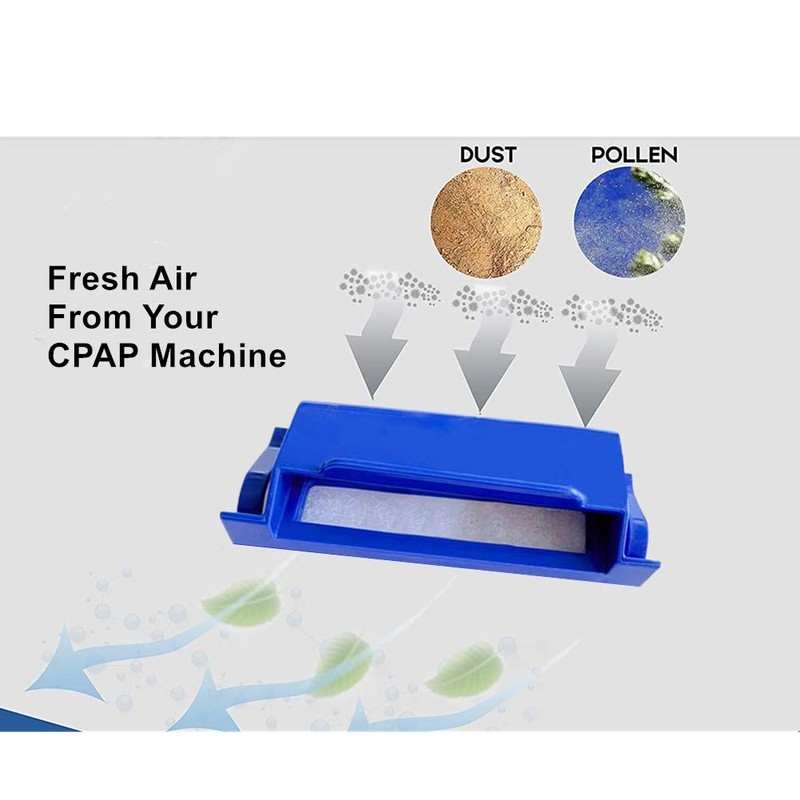 Filtros CPAP de repuesto Ezzke para DreamStation, 6 filtros grandes
