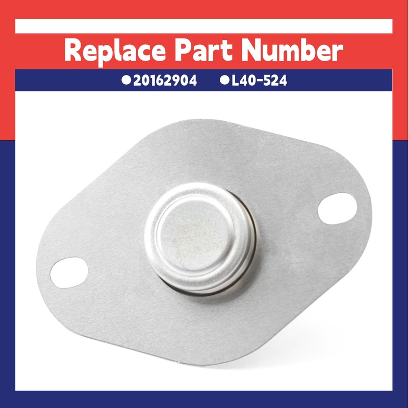 Dusledel 20162904 Primary Limit Switch 150°/110°Replacement for Goodman Furnace Replace