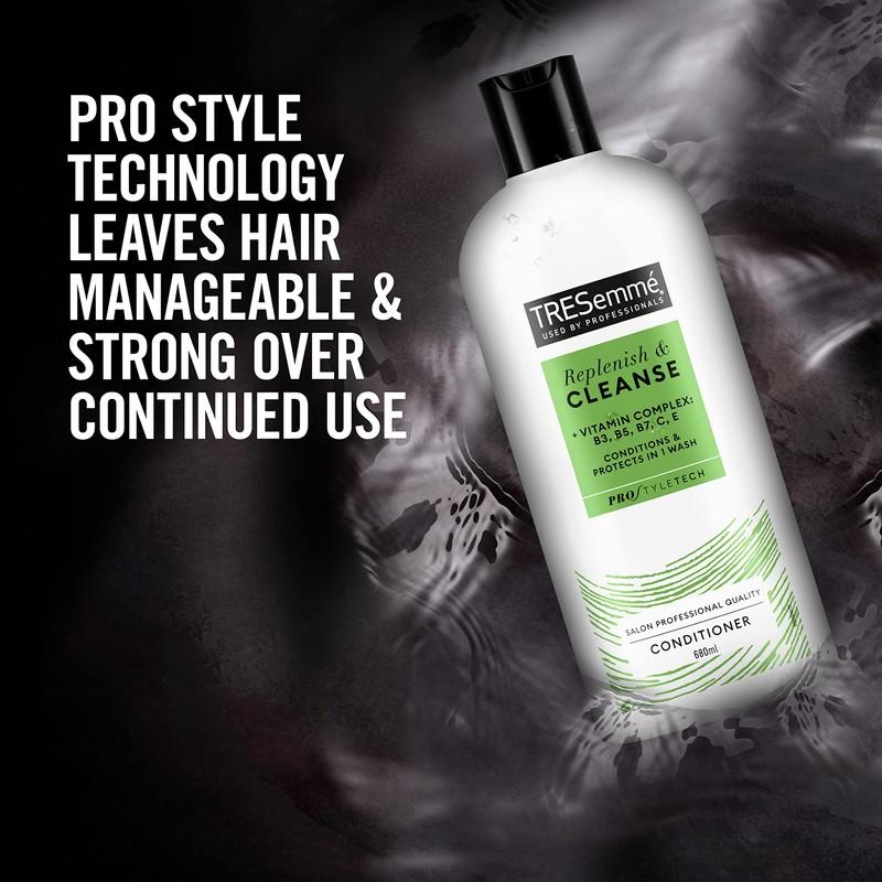 TRESemmé Replenish & Cleanse Conditioner, 680 ml