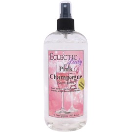 Pink Champagne Room Spray (Double Strength), 16 Ounces, No Artificial Colors, Parabens, or Preservatives - Fragrant Aromatic Room Mist For Home, Room, Office