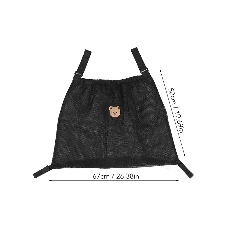 Storage Bag Polyester Fiber Waterproof Multifunctional Stroller Organizer Diaper Bag