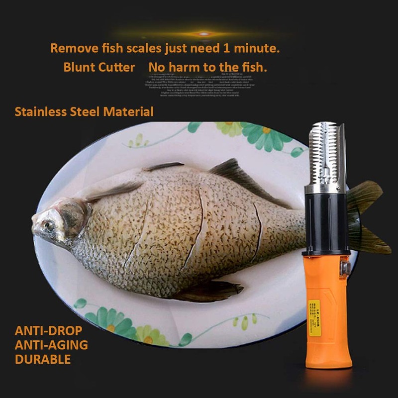 Electric Scales Removal, Scales Trap, Fish Scale Remover, Commercial Use,