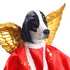 Springer Spaniel Black & White Angel Tree Topper